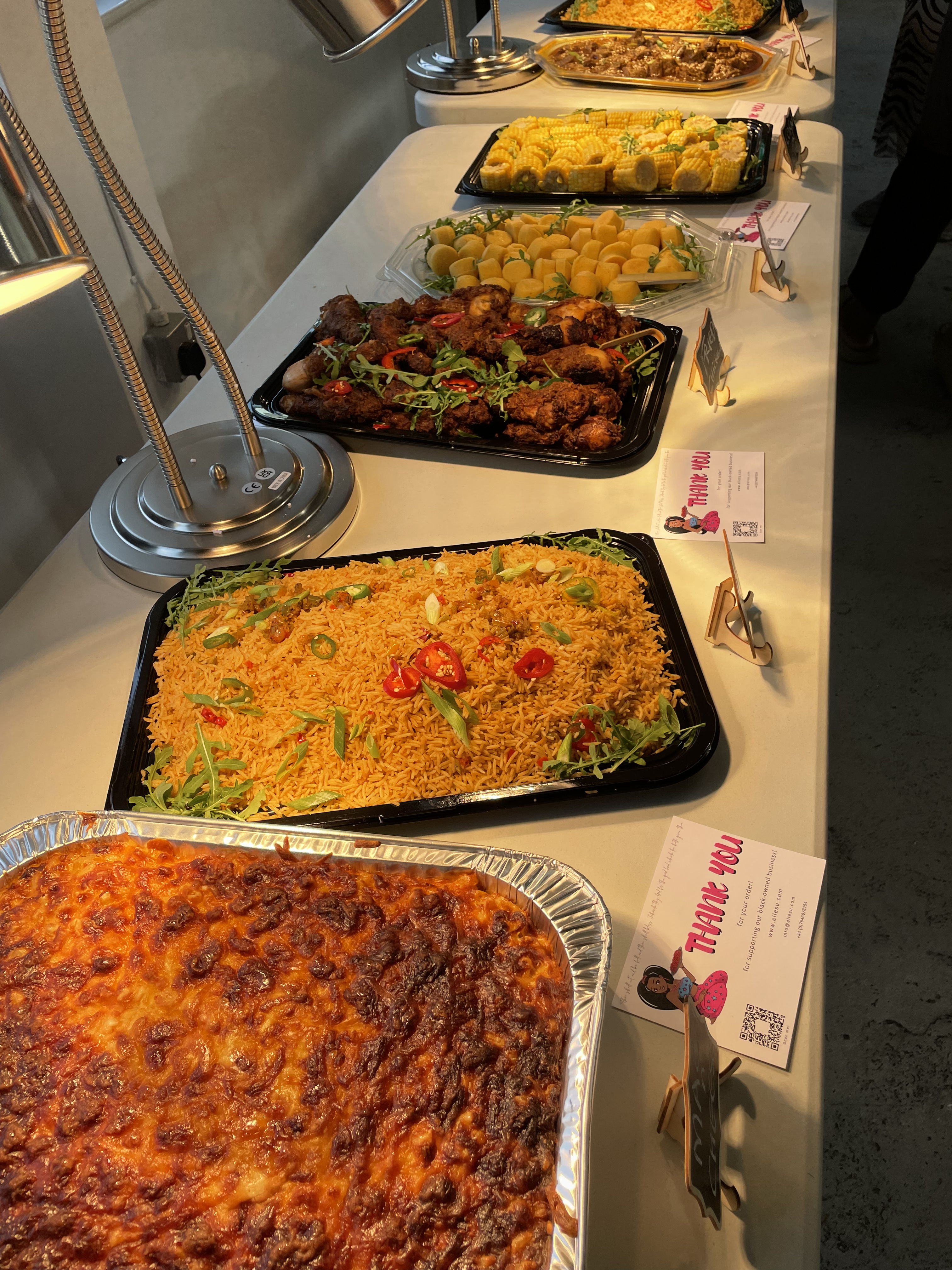 Ellesu Catering at For Such a Time Such as This Book Launch | The Africa Centre, London