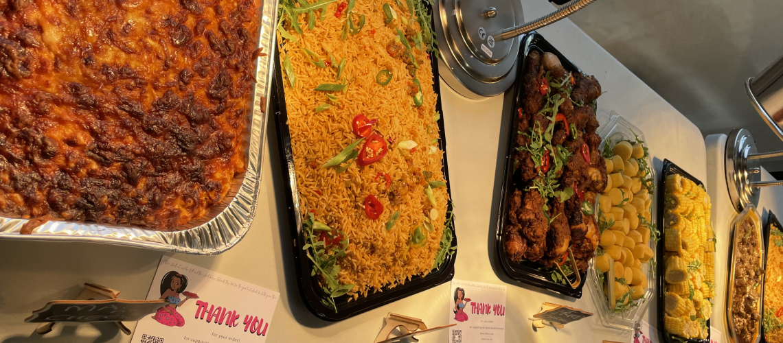 Ellesu Catering at For Such a Time Such as This Book Launch | The Africa Centre, London